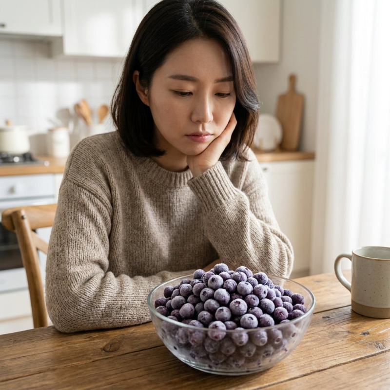 냉동 블루베리 세척 귀찮아? 내가 찾은 30초 컷 현실 팁