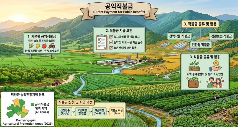 [직불금 총정리]"내 땅도 직불금 받을 수 있을까?" 농지 매수 전 꼭 확인해야 할 공익직불금 ....