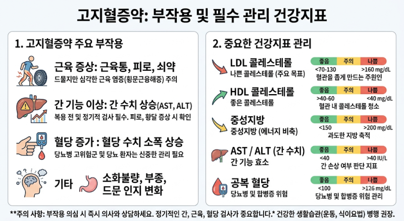 [건강82] 고지혈증약의 치명적 부작용 비밀! 의사들은 절대 알려주지 않습니다.