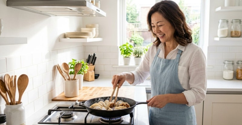 냉동만두 제대로 먹는 법! 보관부터 해동 조리법 까지 군만두 찐만두 튀김만두 프라이팬 찜....