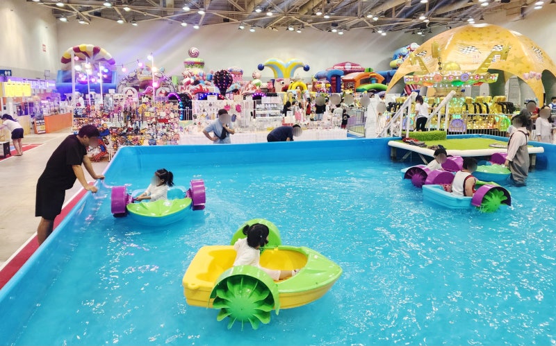 Busan BEXCO Sangsang Experience Kids World: Types of Play Facilities, Air Bounces, and Height Requirements