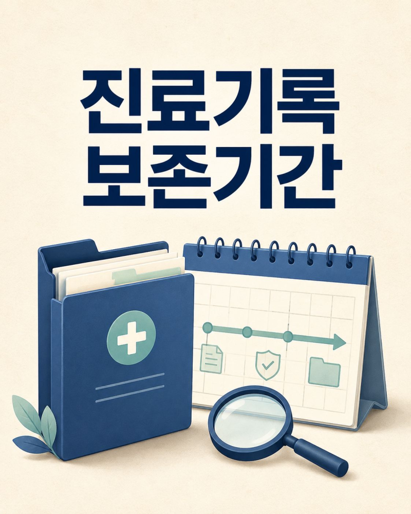 진료기록 보존기간｜10년 지난 의무기록도 발급될까?