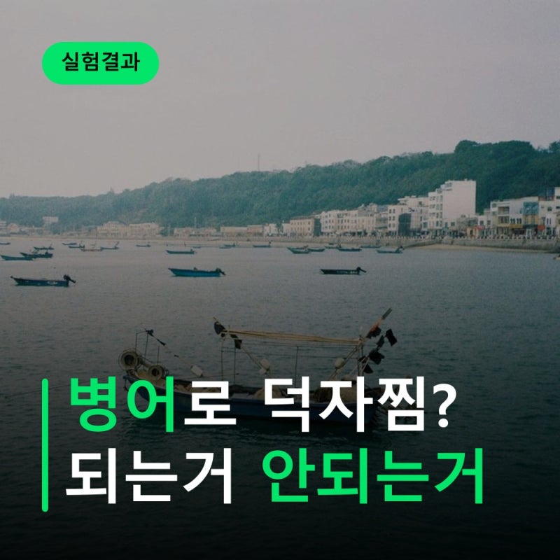 덕자찜 레시피, 집에서 병어로 되는 것과 안 되는 것