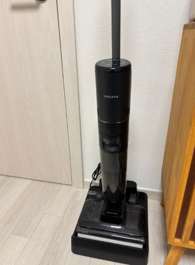 무선물걸레청소기 드리미 H12 후기 무거울까 걱정했는데 밀고 다니기 편해요