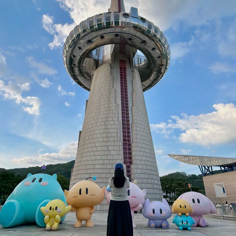 대전 당일치기 여행 가볼 만한 곳, 엑스포과학공원 꿈돌이하우스 2호점 라면가게 소품 기념....