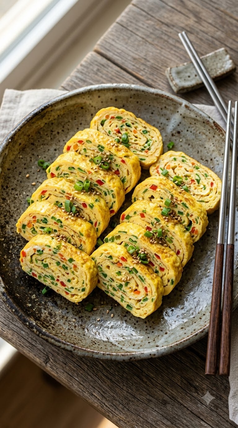 이찬원 계란말이 만드는법 파 가득 넣어 부드럽고 예쁘게 말아내는 황금비율