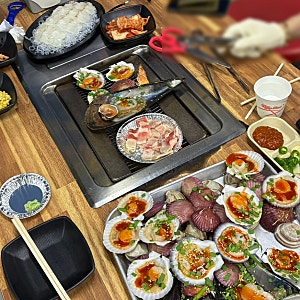 [충남/보령] 먹보네 조개구이, 가성비 대박인 대천해수욕장 조개구이 맛집 리필 가능 내돈내....