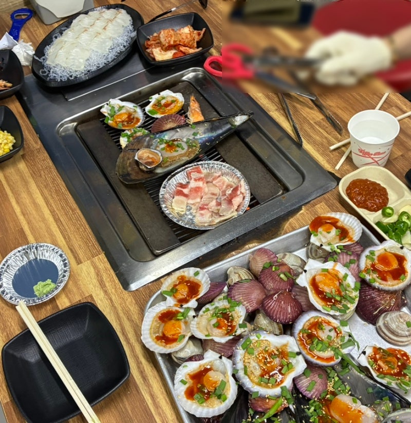 [충남/보령] 먹보네 조개구이, 가성비 대박인 대천해수욕장 조개구이 맛집 리필 가능 내돈내....