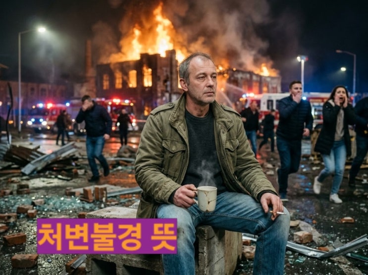 <b>처변불경 뜻</b>, 정확하게 알고 제대로 써보세요