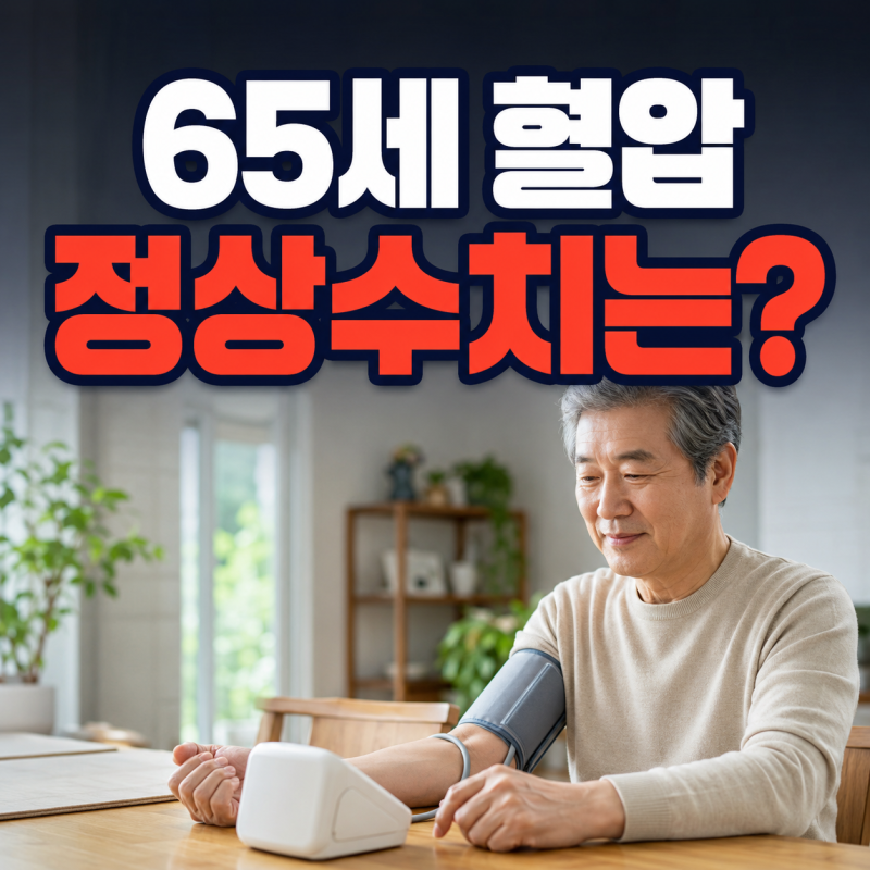 65세 혈압 정상수치는? 연령별 고령자 혈압기준은?