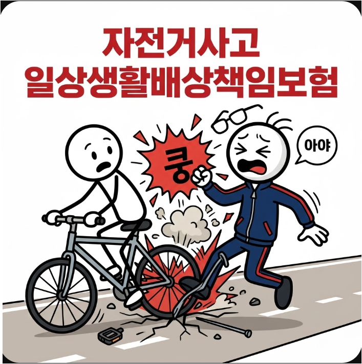 자전거사고보험금, 이렇게 받으세요 - 인공관절치환술 실제 사례(일상생활배상책임)