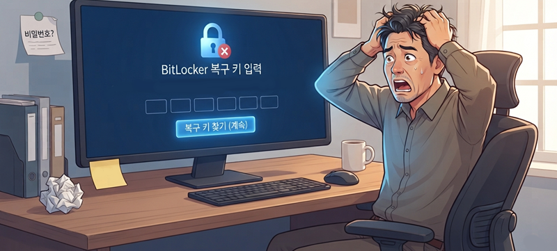갑자기 나타나는 '비트라커' 완벽 정리 및 복구 키 찾는 법
