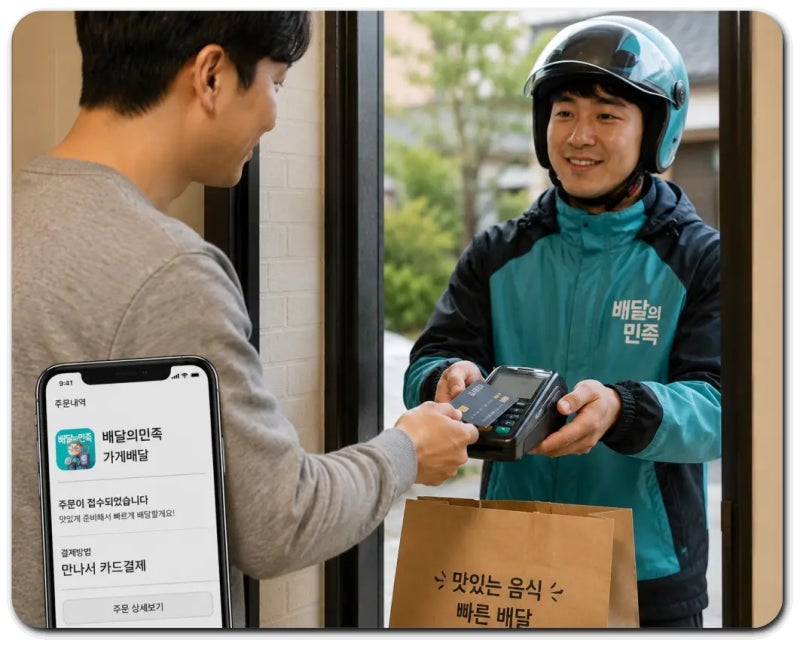 쿠팡이츠 만나서 결제 안됨 현장결제 가능 앱 총정리