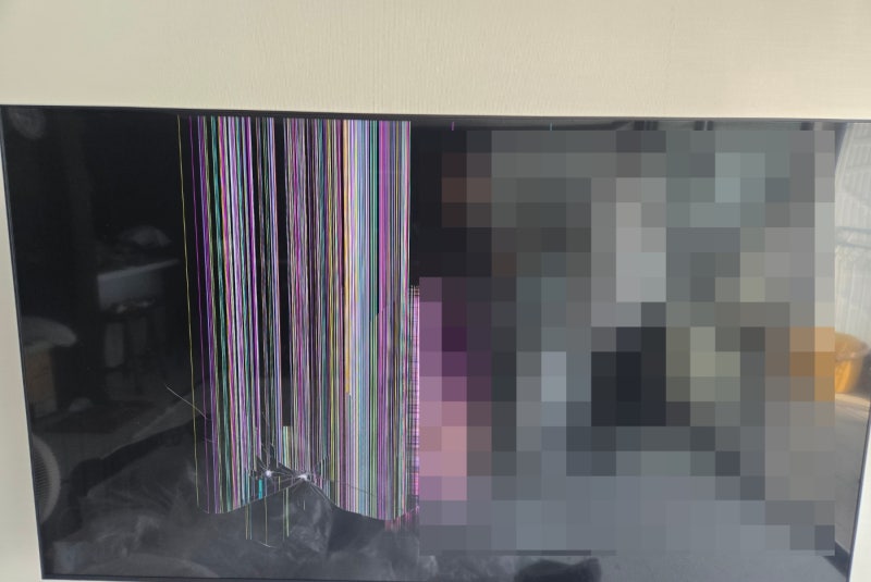75인치 TV 액정수리비 얼마일까? LG 75인치 화면 파손 수리 안내