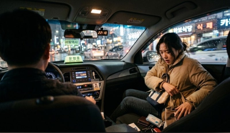 카카오택시에서 핸드폰 분실했을때 위치추적 기사님 연락처 찾는방법