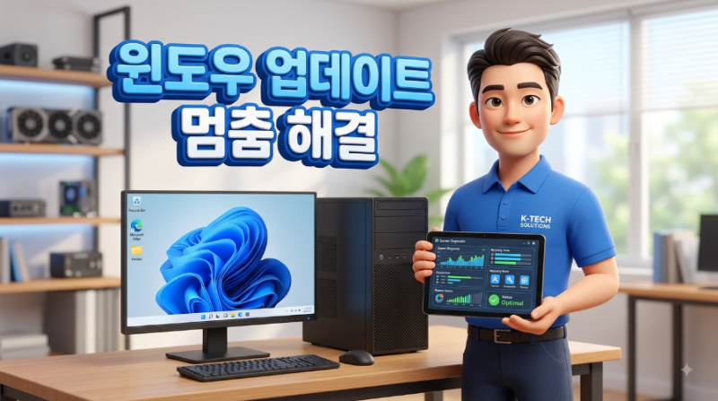 "업데이트 진행 중입니다. 컴퓨터를 계속 켜 두세요" 멈춤·무한 로딩 시 안전 대처법 & 강제 ....