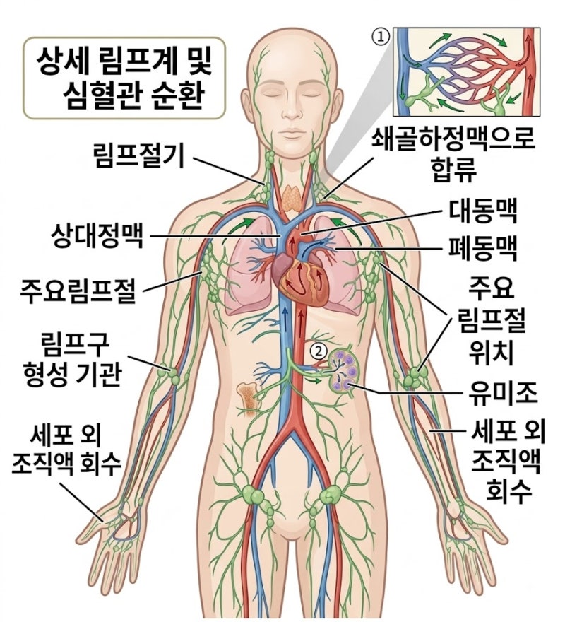 림프순환 마사지 효과부터 올바른 압력 방법까지 총정리