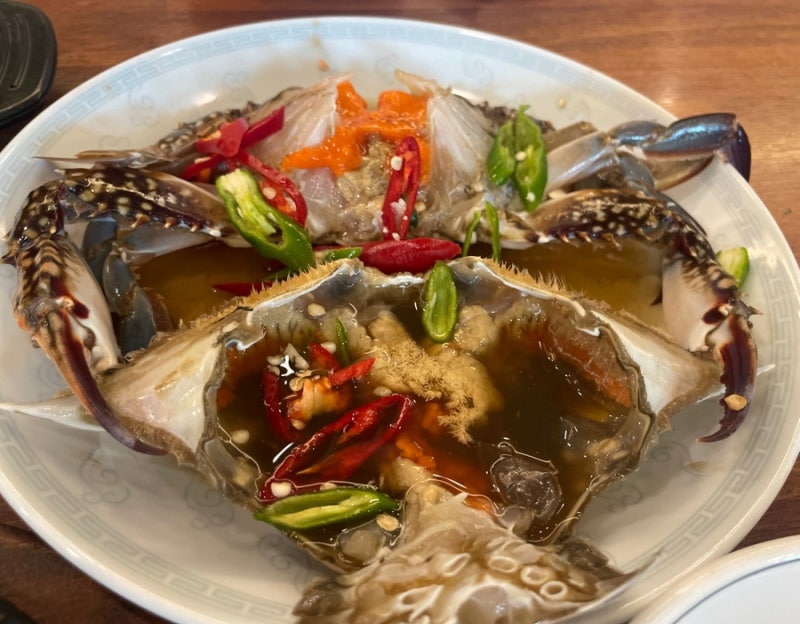 인천 을왕리 가볼만한곳 근처 한식맛집 정할머니 명주 간장게장 방문 후기