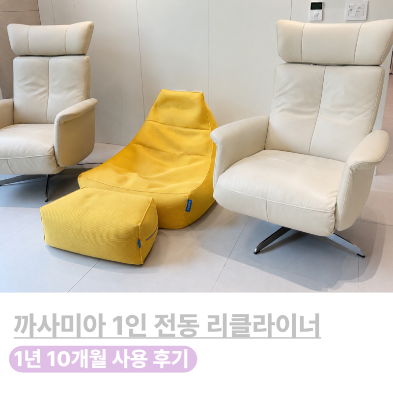 [내돈내산] 소파 살까? 1인 리클라이너 살까?｜큰 소파를 포기하고 리클라이너를 선택한 이유