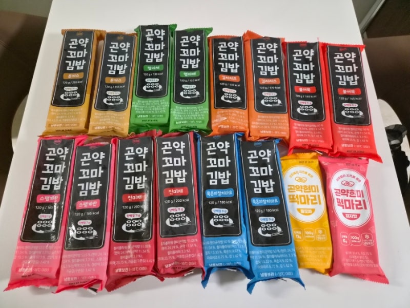 다신샵 곤약꼬마김밥 내돈내산 후기 다이어트 곤약김밥