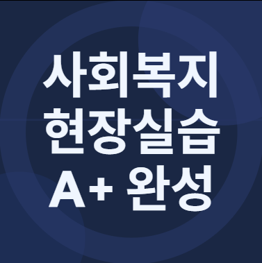 지역아동센터 사회복지현장실습일지 A+ 받은 실제 자료 공개 - 기관분석보고서부터 실습생종....