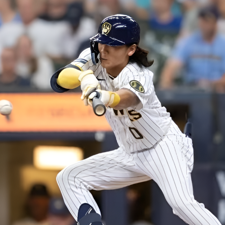 <b>방출</b>된 줄 알았는데 40분 뒤 MLB 복귀, <b>배지환</b> 첫 타석 번트 안타로 살....
