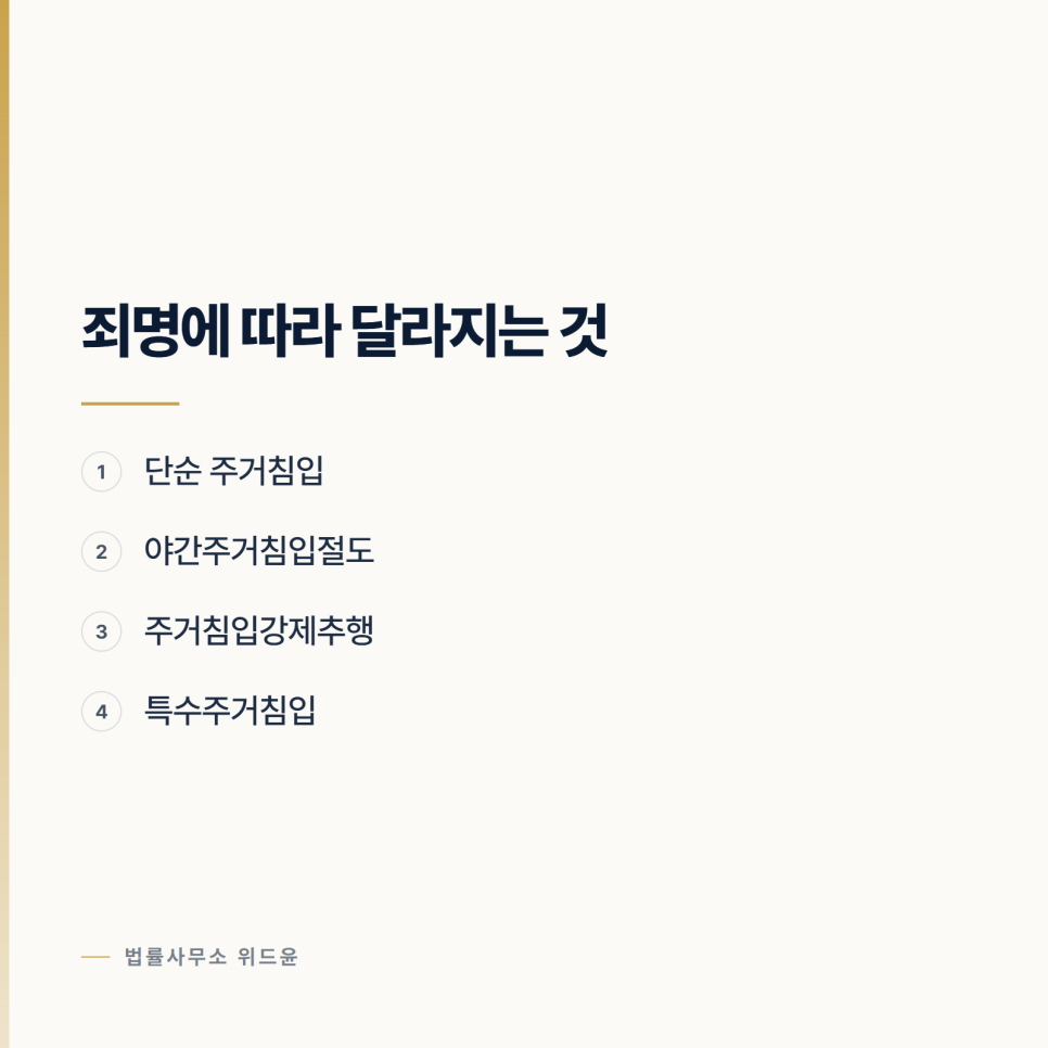 [변호사] 문을 열지 않았는데도 주거침입이 되는 경우 관련 사진