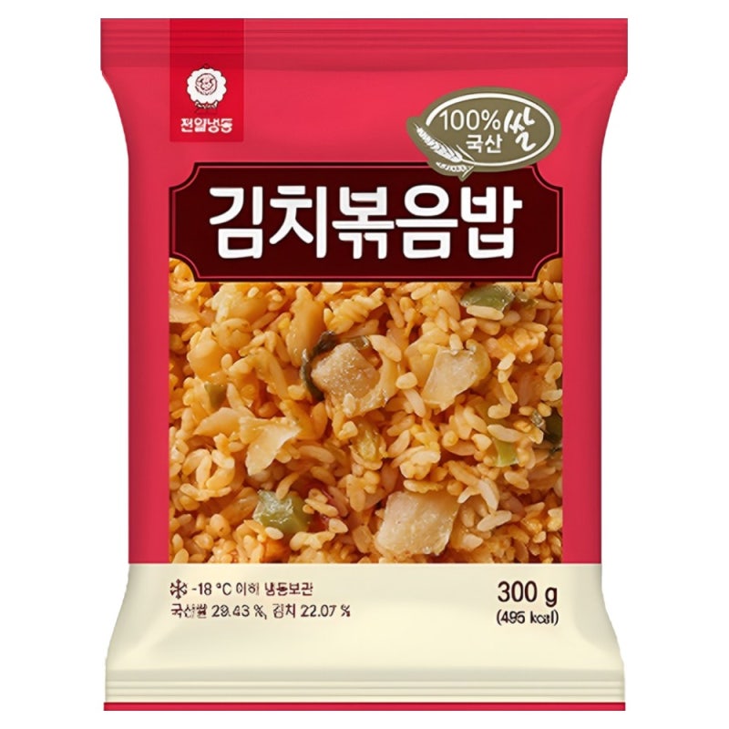 잘 나가는 제품 햇반김치볶음밥 천일식품 냉동 김치볶음밥, 10개, 300g 추천