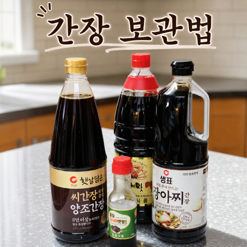 양조간장 진간장 국간장 차이 보관 샘표 501 701 종류 고르는법 유통기한 지난 간장