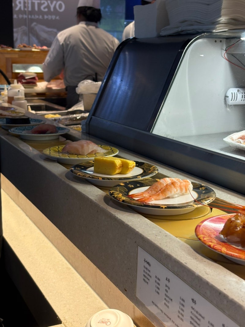 [스시101] 노량진 수산시장 회전 초밥 맛집 무한리필 뷔페 내돈내산 후기 / 온누리 디지털상품....