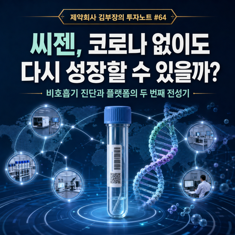 씨젠, 코로나 없이도 다시 성장할 수 있을까? 비호흡기 진단시약이 만든 흑자전환, 자동화·....