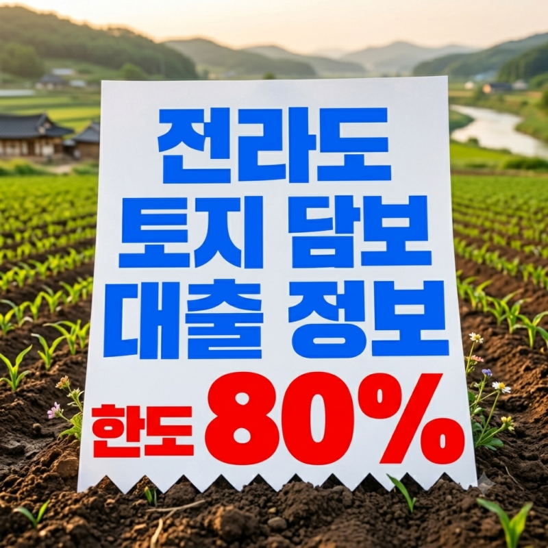 전라도(전라북도,김제,진안,장수,임실,순창,고창) 토지담보대출 직접 알아보며 정리한 한도·....