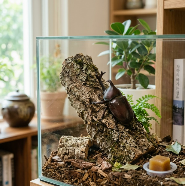 장수풍뎅이와 얼마나 오래 함께할 수 있을까? 수명과 사육 환경