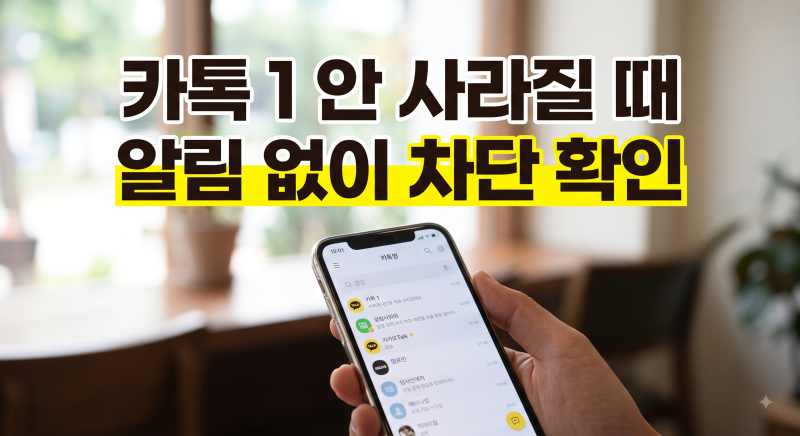 카톡 차단 확인 방법 완벽 정리(+ 프로필 변화, 송금표시 여부)