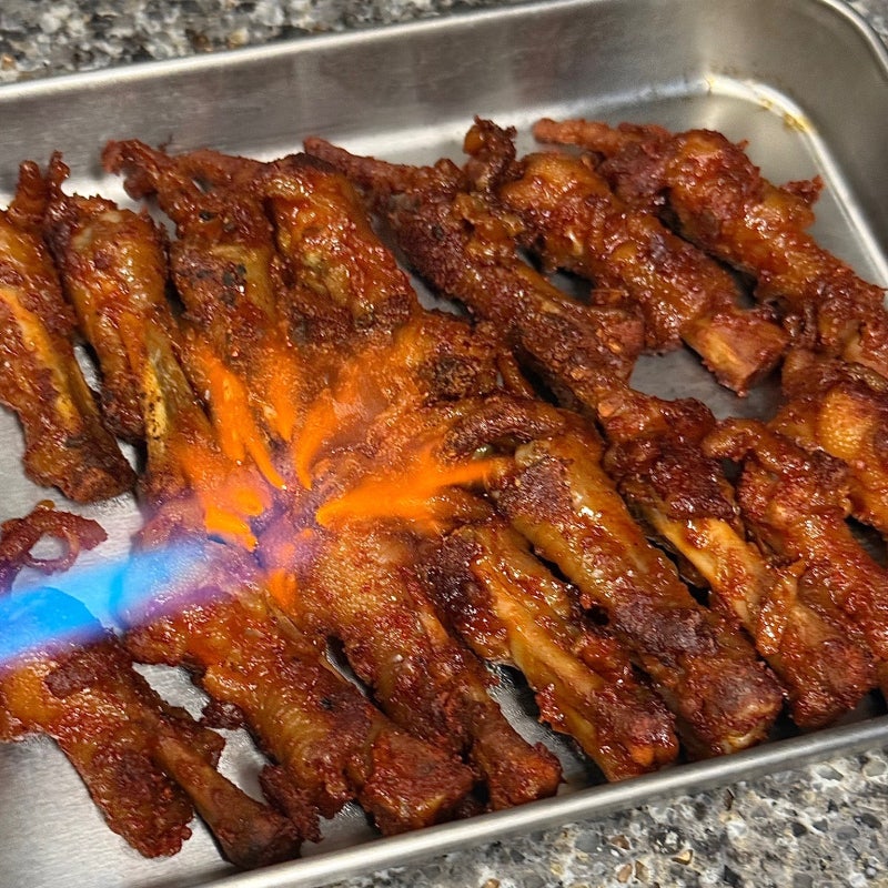 원앙에프엔비 송이불닭발 내돈내산 간단한 술안주 개강추