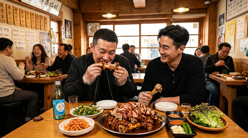 [미우새] 부산 뼈족발 동래 족다귀 : 배정남 현봉식 맛집/위치/메뉴/가격/주차/솔직후기