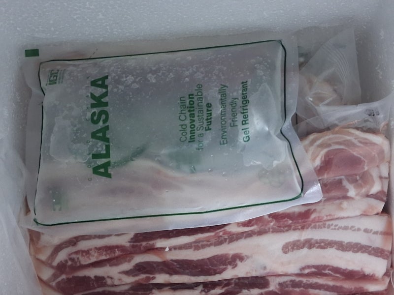 듀록 흑돼지 쫀삼겹살 500g+500g 총 1kg 후기