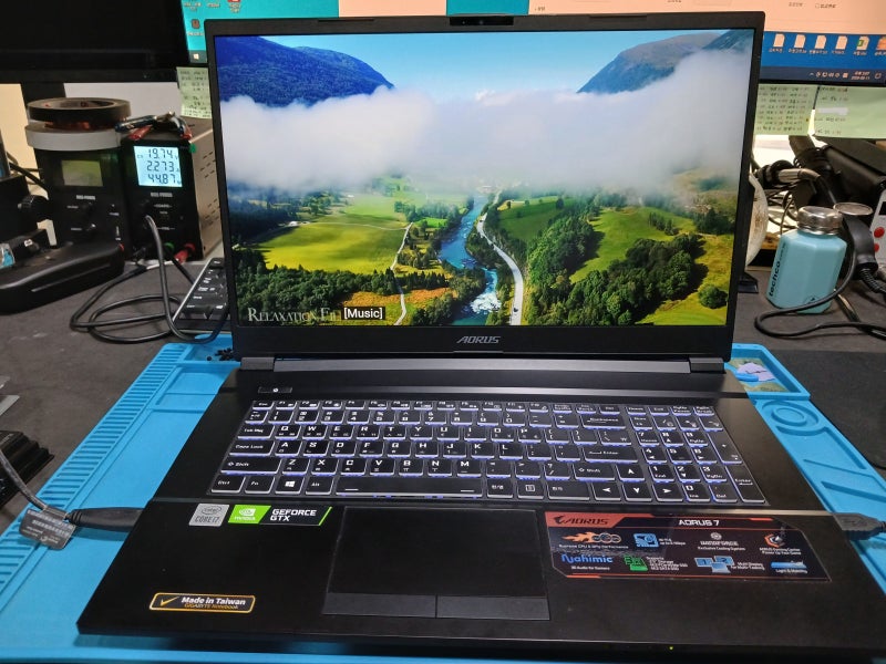 기가바이트 어로스 7 SB CMOS BAT Low, BIOS 초기화됨[기가바이트 노트북 공식 부산 서비스센터]