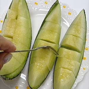 머스크메론 후숙 확인법 1.5kg 프레쉬픽 딜리셔스 마켓
