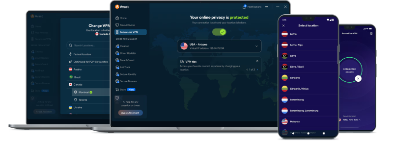 여행갈때는 AVAST VPN 사용을 추천드립니다 - 호텔 WiFi 에서 로그인정보 탈취 등의 공격 예방