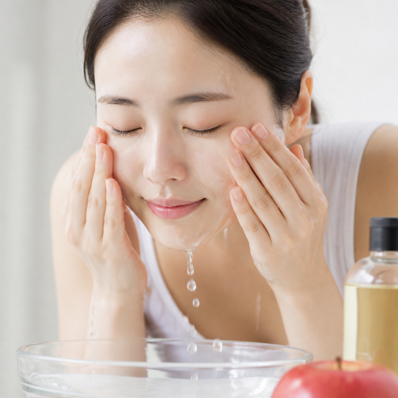 사과식초 세안법 정말 피부에 좋을까? 원리부터 주의사항까지