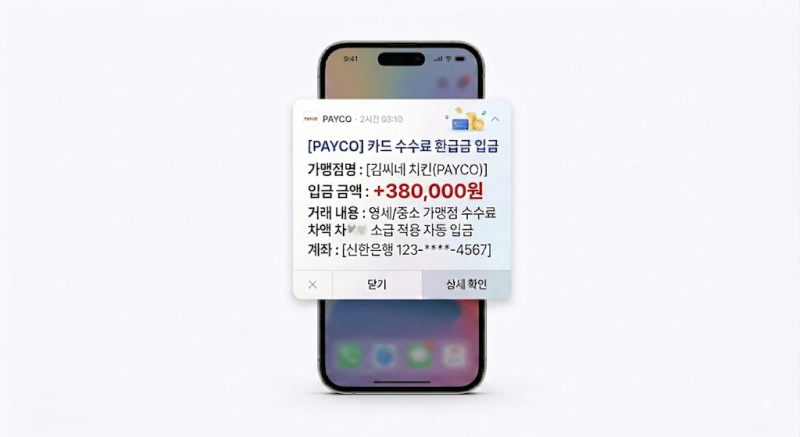 소상공인 희소식! 신규 가맹점 카드 수수료 환급금 대상 조회 및 9월 입금일 가이드