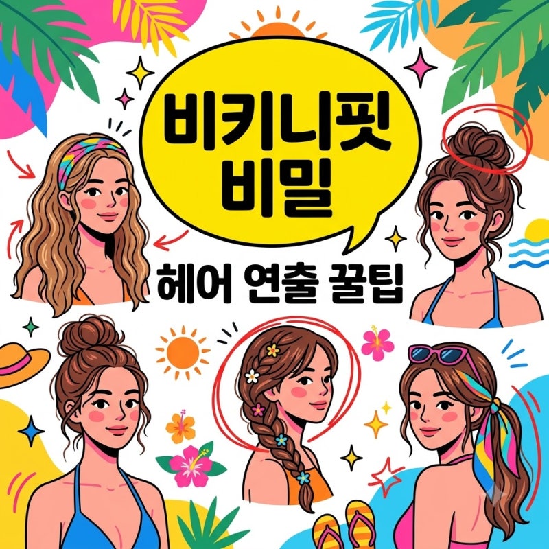 "41세에 37kg 유지라니.." 산다라박 비키니핏 완성한 헤어스타일 비밀