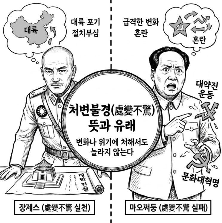'처변불경(處變不驚)'이란 무엇인가? 정치권 논란으로 떠오른 사자....