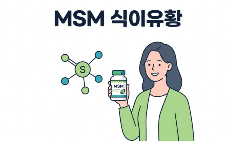 MSM 효능과 부작용