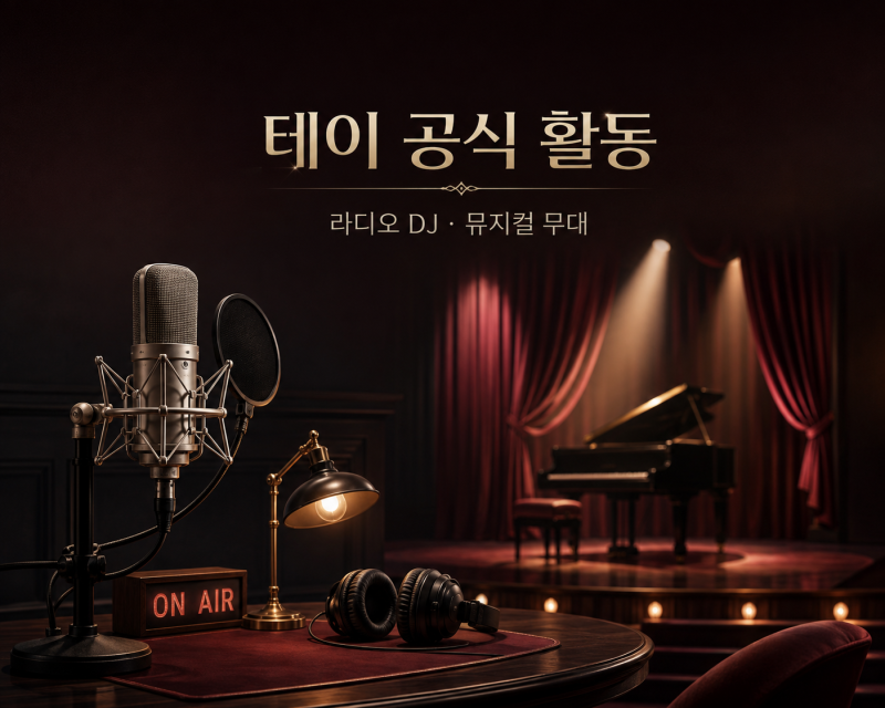 테이 2026 근황, 굿모닝FM DJ와 뮤지컬 헬스키친 활동 정리