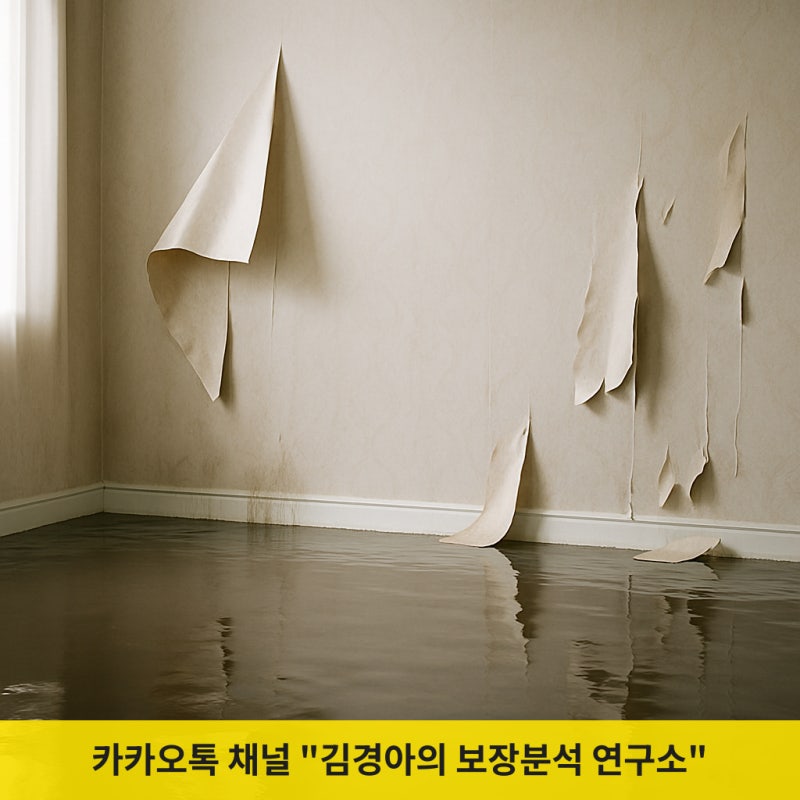 급배수시설 누출손해 특약 보상범위 완벽정리