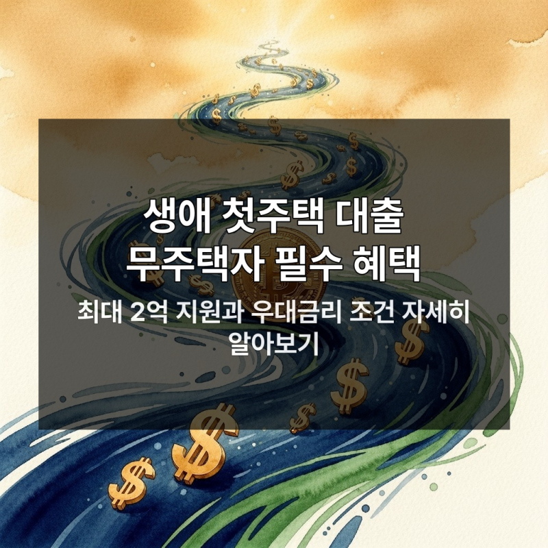 생애 첫주택 대출 지금 놓치면 2억 지원 끝난다