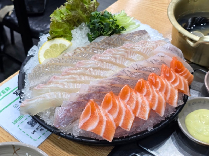동탄 북광장 맛집 횟집은 윤선장어시장 동탄북광장점