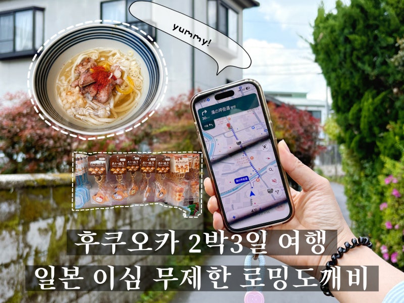 일본 후쿠오카 여행 필수템 일본 이심 무제한 추천 로밍도깨비 통화가능